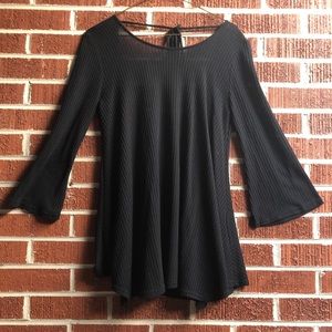 Waffle Knit Blouse